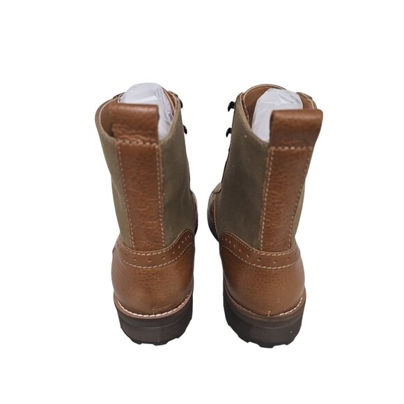 Dingo Men's DI 203 Andy 6" Leather Lace Up Casual Dress Boot Camel Size 10.5D - Picture 3 of 6